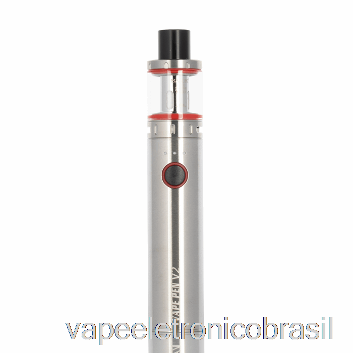 Vape Eletrônico Smok Vape Pen V2 60w Kit Aço Inoxidável
